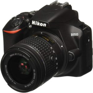 Nikon d3500 with lens