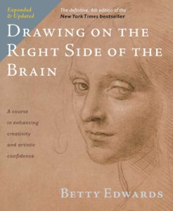 drawing on the right side of the brain cover