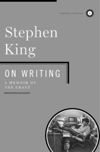 stephen king on writing book cover