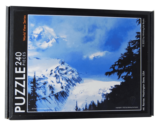 Mt. Rainier photo jigsaw puzzle