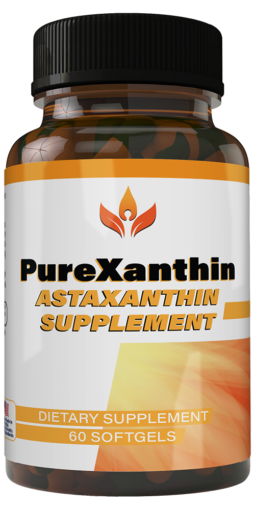 PureXanthin supplement bottle