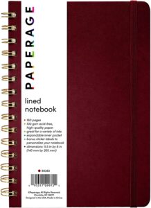 paperage lined notebook