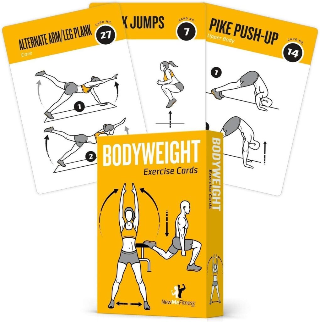 bodyweight exercise cards