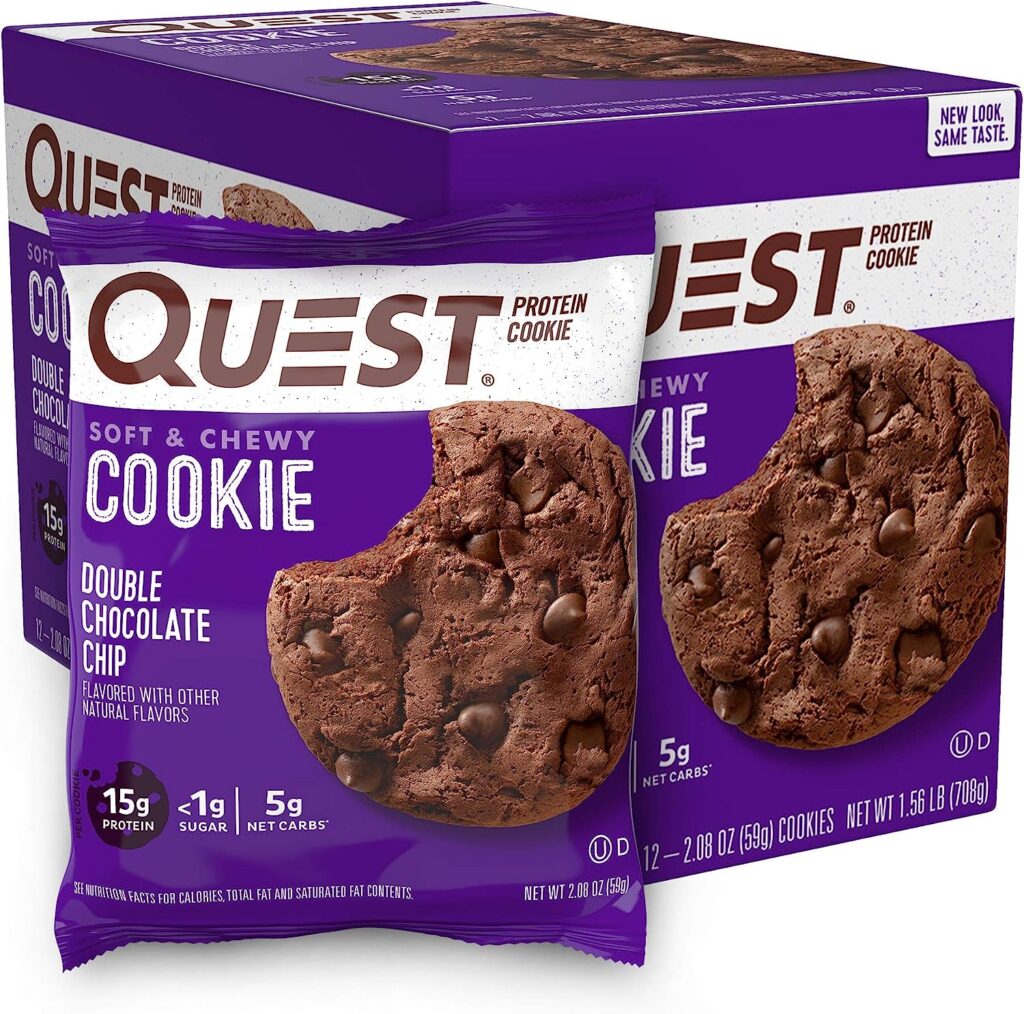 quest double chocolate chip cookies