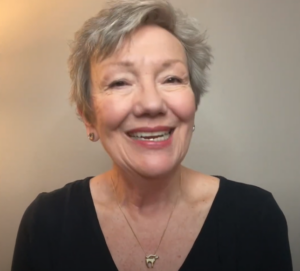 A Women Smiling
