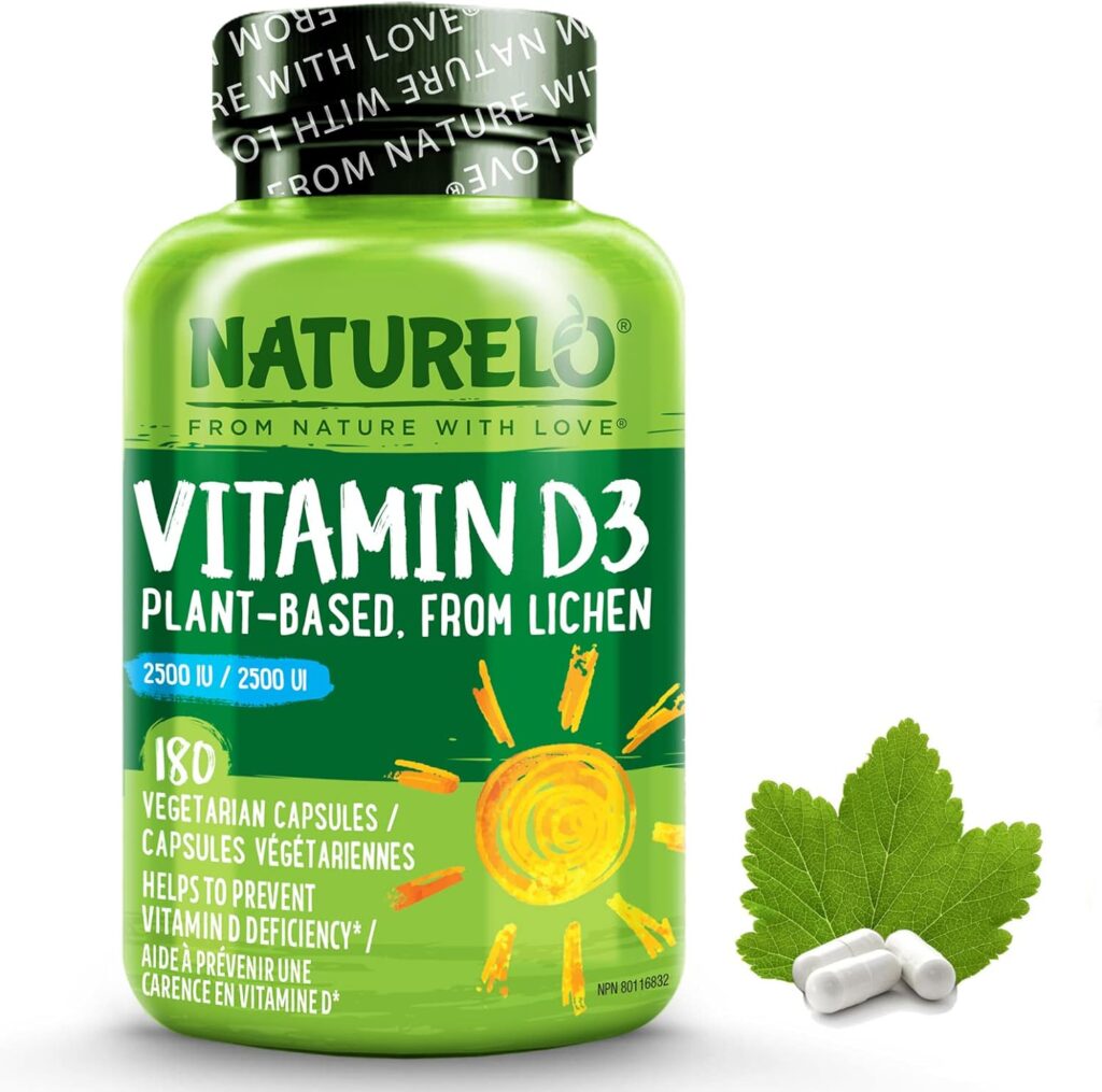 Naturelo D3 Vitamin Bottle