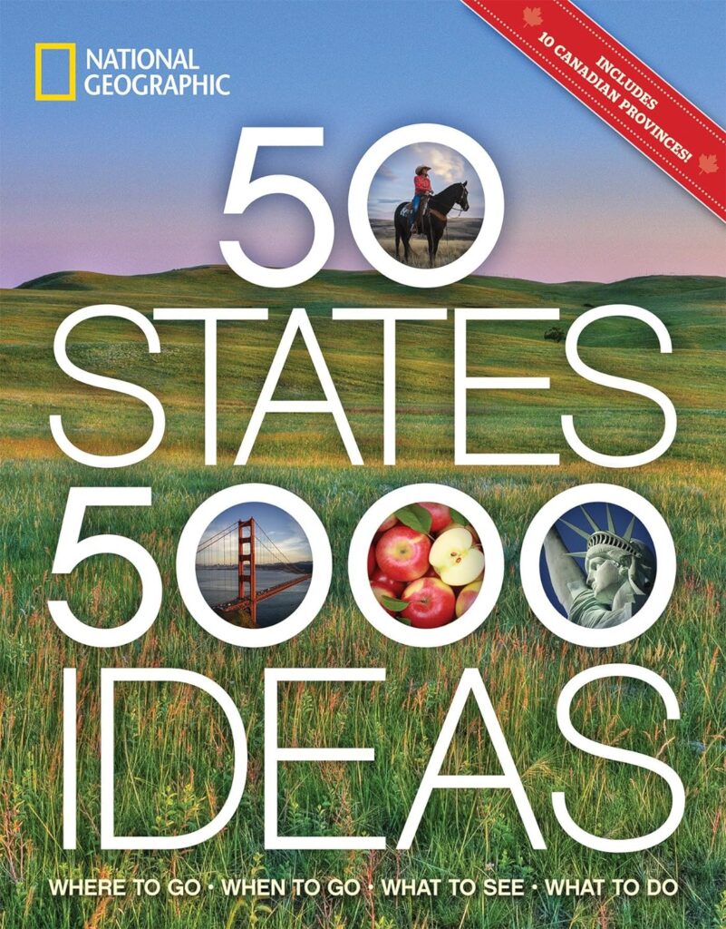 50 States 500 Ideas book cover